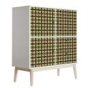 Vinilo adhesivo muebles, vinilo decorativo - limpiable - retro