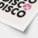 Póster Retro Disco Vibes Tipografía - Kerr-Dineen