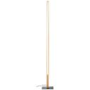 Stehleuchte Anabelle, braun, 120,4 x 16 cm, Holz Led stehleuchte