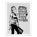 Póster Banksy - Alcanzar la grandeza