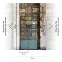 tapet fabrikshal farverig creme - non-woven tapet arkitektur Livingwalls - mat og glat