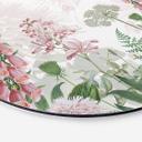 Tableau sur alu-Dibond rond Sir Edward - Digitale rose