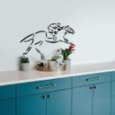 Sticker mural - Jockey