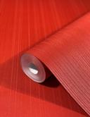Non-woven tapet med skinnende fine striber og linjer røde striber af Harald Glööckler