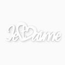 Letras decorativas 3D Je t'aime