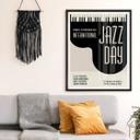Póster Kubistika - Día del Jazz