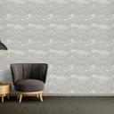 Marmoreffekt non-woven tapet i sølv og guld - Tapet til en luksuriøs boligatmosfære