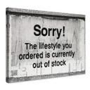 Lienzo Banksy - Agotado