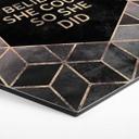 Hexagone - alu-Dibond Fredriksson - She believed
