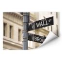 Zelfklevende Poster - Wallstreet