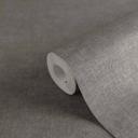 Papel pintado textura lino antracita - Elegante papel pintado no tejido para un ambiente moderno