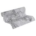 tapet blomstret grå hvid - non-woven tapet A.S. Création