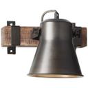 Wandspot Eva, metallic, 25 x 24 cm, Holz Spot