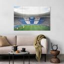 Akrylbillede Hertha BSC - Blå og hvid koreografi på det olympiske stadion