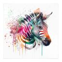 Tekstil plakat Heine - Rainbow Zebra