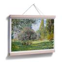 Póster Monet - El Parque Monceau