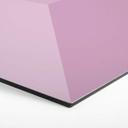 3D Hexagon Alu-Dibond - Lys magenta