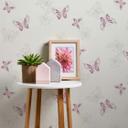 A.S. Création Tapet - Happy Spring, beige, metallic, lilla