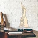 Arte en madera de álamo - Estatua de la Libertad