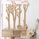 MDF-dekoration Birch Trees and Birds
