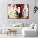 Canvasbillede, Pige med hat Shabby Chic