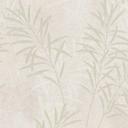 blomstertapet creme grøn - natur tapet landstil - non-woven tapet stue gang
