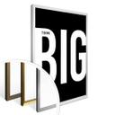 Póster Think big - negro