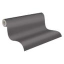 Papel pintado Gris antracita - Papel pintado moderno no tejido look salón