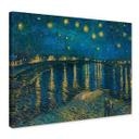 Vincent van Gogh - Stjernenat 1888 - Lærredsprint
