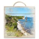 Cuadro de madera Cabo Arkona - 40x41,5 cm