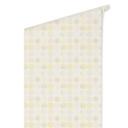 Tapet med mønster - abstrakte cirkler 01 - gul