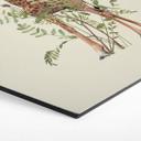 Hexagon Dibond Blomstret giraf - Frida Floral Studio