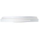 Wand- und Deckenleuchte Aurora, metallic/weiß, Ø 48,5 cm, Lampe