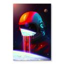 Akrylbillede Astronaut med udsigt over Jorden - Nicebleed
