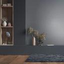 Ikke-vævet tapet plain, tekstil plain classic i grå