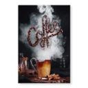 Tableau sur verre Belenko - Odeur de café