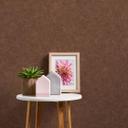 Livingwalls Industrial Papier peint uni Marron Orange 