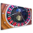 3 stykke lærredstryk, Roulette Poker Gambling