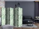 Screen room divider - Naturlig skønhed, 3-delt