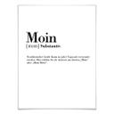 Plakat - Grammatik - moin