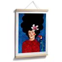 Póster mujer con guiño - Hülya