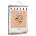 Póster Juicy Peaches - Ilustración Ivy Green