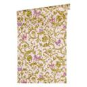 Versace tapet, Fleecetapet Butterfly Barocco Baroktapet med ornamenter, rosa, grøn, guld