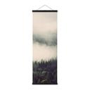 Tekstil plakat Foggy Forest