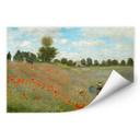 Zelfklevende Poster  Monet - Klaprozen bij Argenteuil