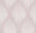 Papel pintado no tejido rayas, rombo rayas moderno en rosa-marrón 
