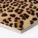 Billede af træ Vild leopard - dyreprint - Tunaboylu