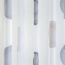 Homing Vorhang mit verdeckten Schlaufen Kaleo weiß, grau -  2.45 x 1.4 m