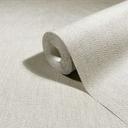 Papel pintado no tejido textura yeso aspecto liso mate en beige 