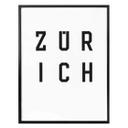 Póster - Tipografía Zúrich